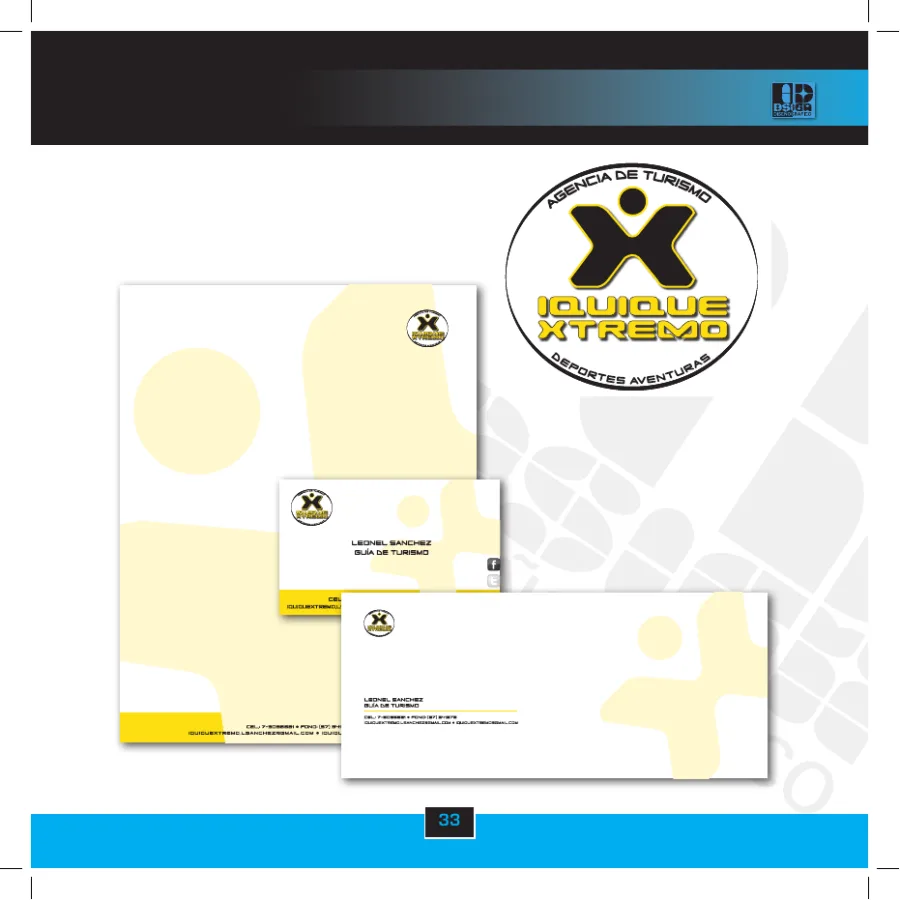 Identidad corporativa — agencia de turismo
