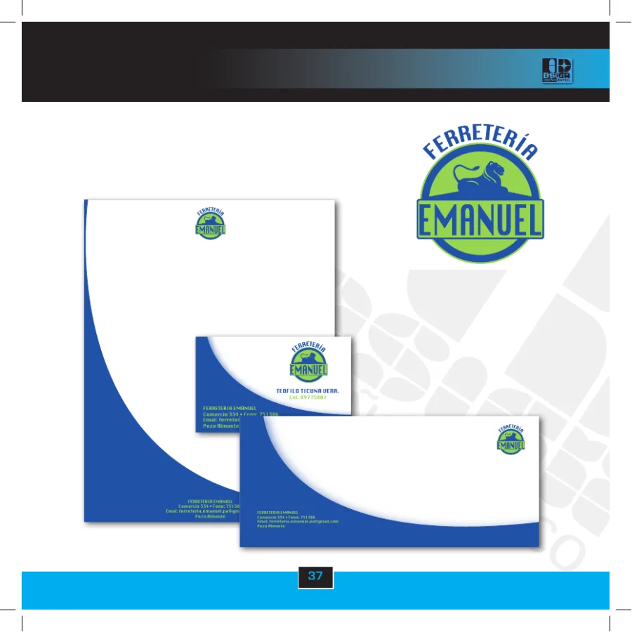 Identidad corporativa — ferretería