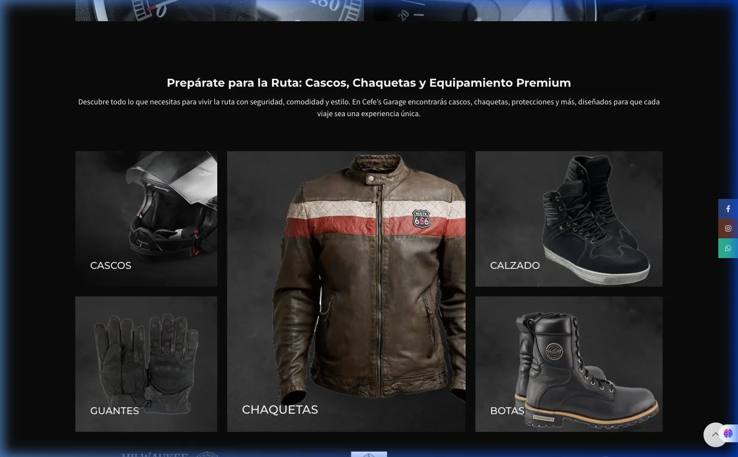 Cefe's Garage — Motos